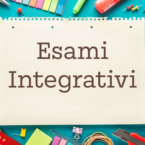 Esami integrativi scuole superiori