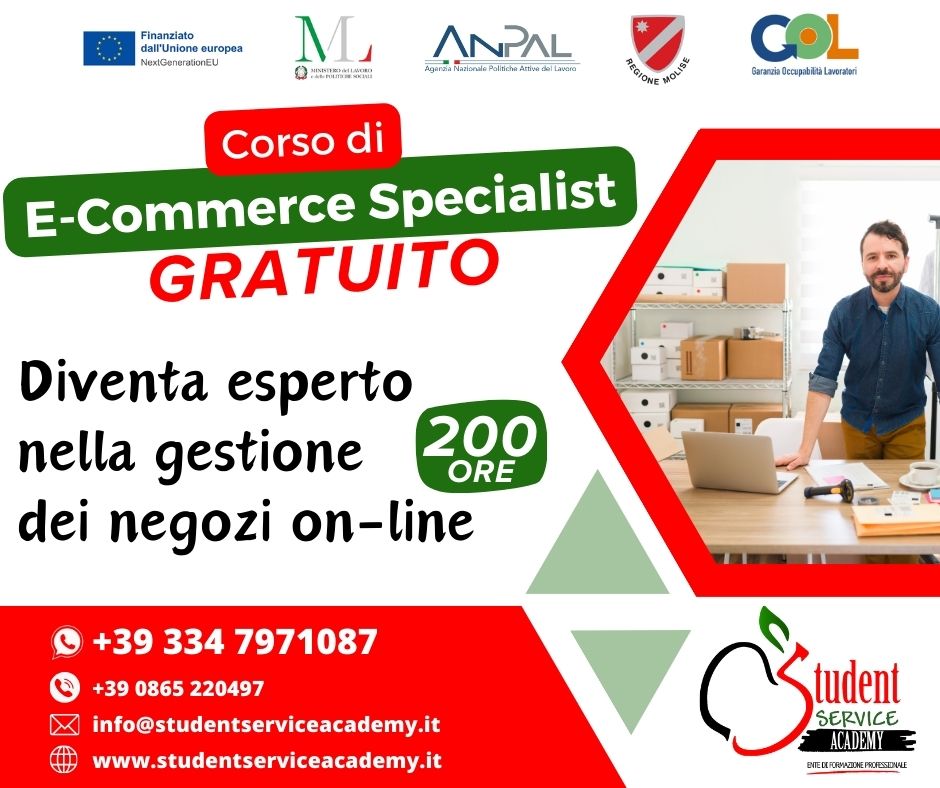 Corso GOL - E-commerce Specialist